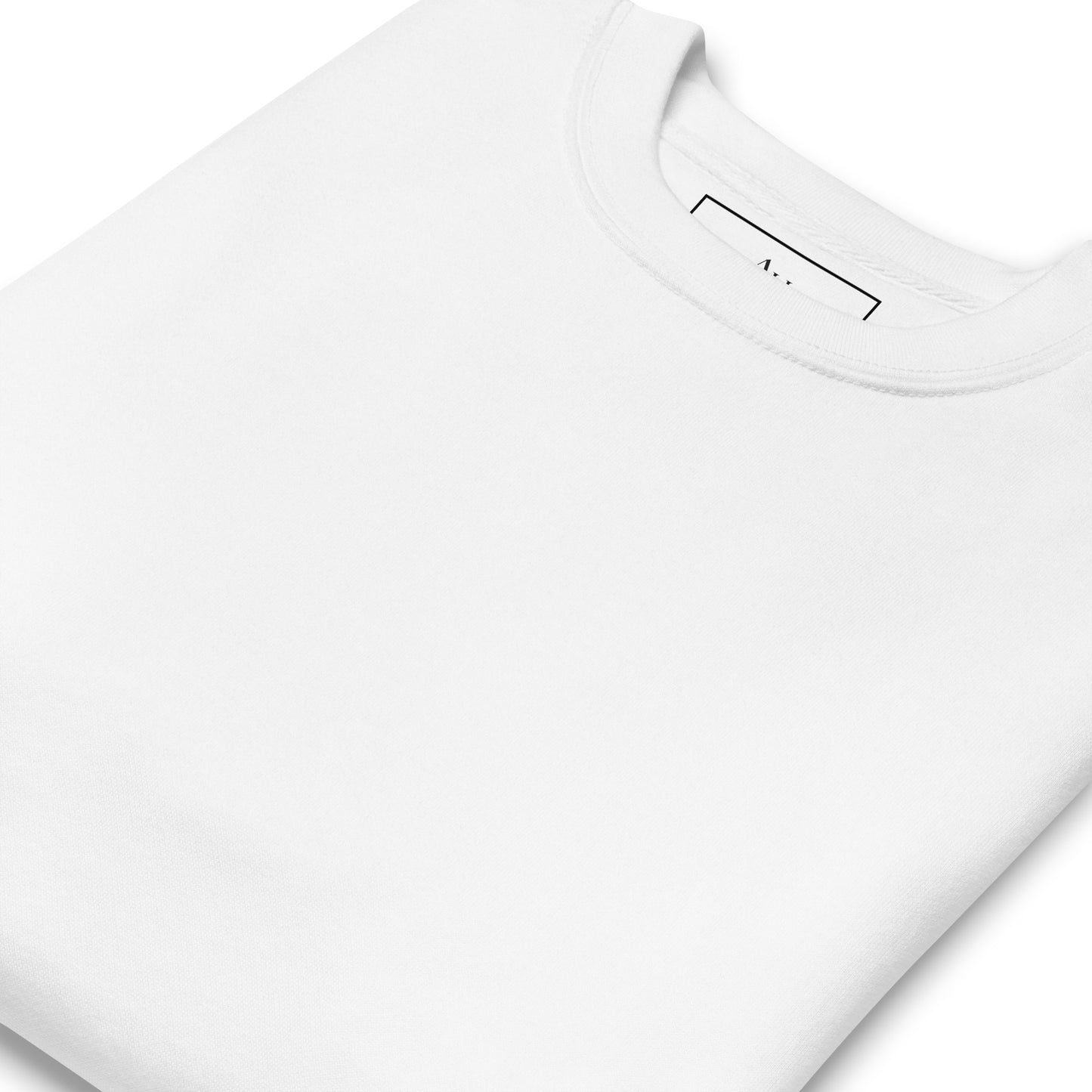 Premium Blank Jumper White